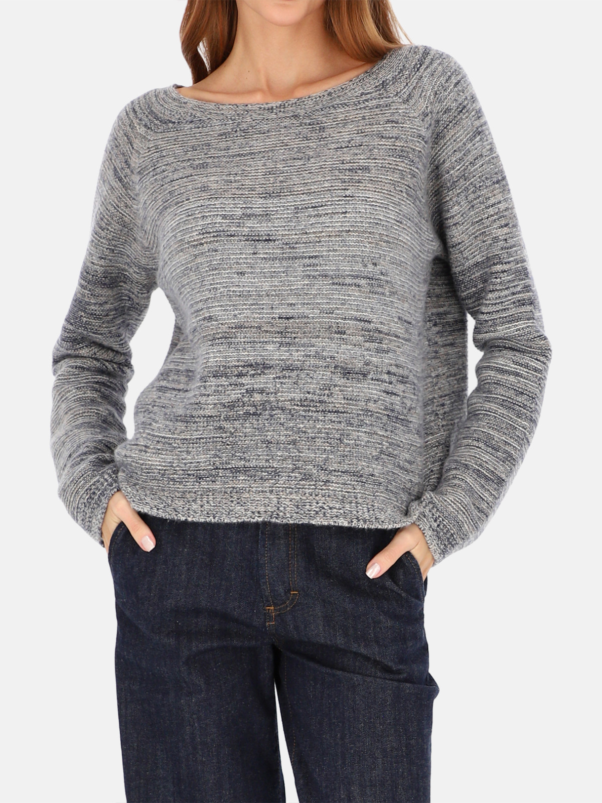 Sweter damski z kaszmirem na jesień