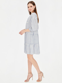 Luźna sukienka w paski Smashed Lemon 22012