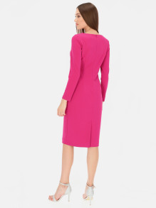 Wizytowa dopasowana sukienka dzianinowa L'AF Bora