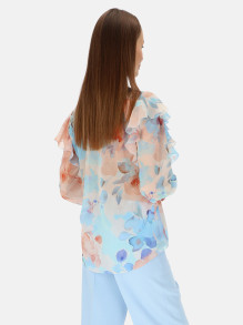 Elegancka bluzka damska w kwiaty L’AF Arleta