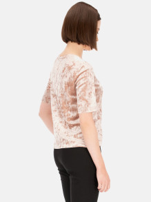 Welurowa bluzka damska Potis & Verso Hill