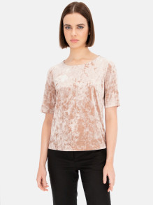 Welurowa bluzka damska Potis & Verso Hill