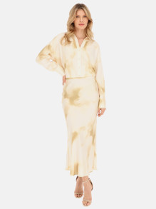 Elegancka długa spódnica Tie-Dye Rino & Pelle Metis