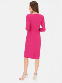 Wizytowa dopasowana sukienka dzianinowa L'AF Bora