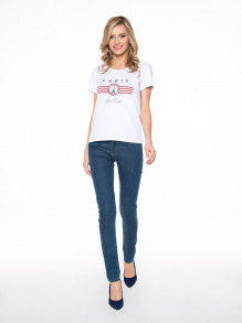 T-shirt z nadrukiem L'AF Parisa