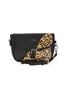 Listonoszka z ukośną wstawką Verde