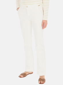 Białe klasyczne jeansy Red Button Bibette