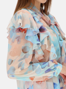Elegancka bluzka damska w kwiaty L’AF Arleta