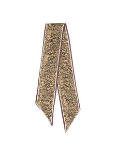  Wąska apaszka damska Potis & Verso w panterkę Potis & Verso