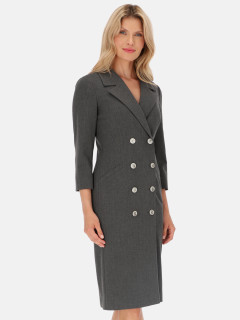  Sukienka marynarka szara Potis & Verso Classic