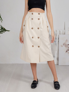  Bawełniana spódnica midi Azuri