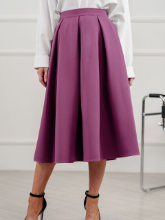  Rozkloszowana spódnica z zakładkami Azuri