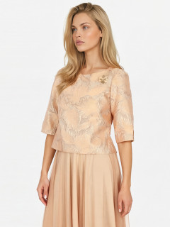  Wizytowa bluzka damska z broszką L’AF Bet