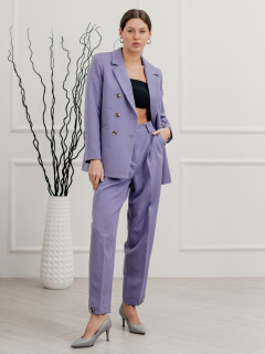  Fioletowa marynarka dwurzędowa Azuri