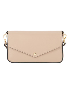  Różowa elegancka kopertówka damska na łańcuszku L'AF