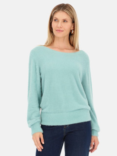  Turkusowy miękki sweter damski Red Button Bodi