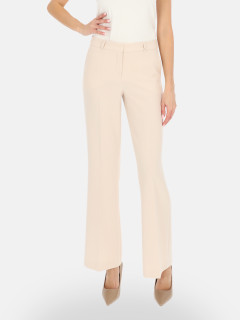 Beżowe eleganskie spodnie damskie L’AF Sem