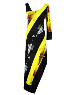  Efektowna sukienka na jedno ramię Potis & Verso Deli