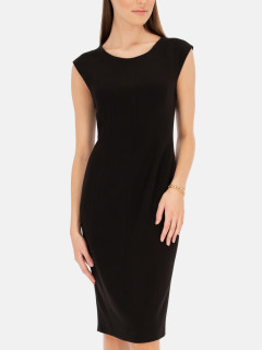  Czarna dopasowana sukienka midi Potis & Verso Samira