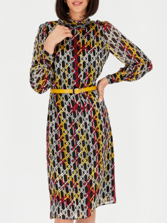  Wizytowa sukienka ze stójką L'AF Alba