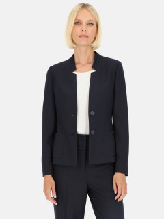  Klasyczna dopasowana granatowa marynarka Potis & Verso Rena