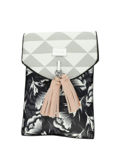  Torebka etui na telefon z frędzlami Verde