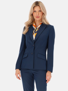  Klasyczna granatowa marynarka damska Potis & Verso Tera