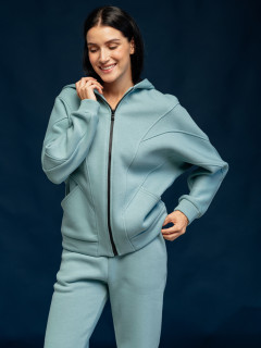  Bluza rozpinana z przeszyciami Azuri