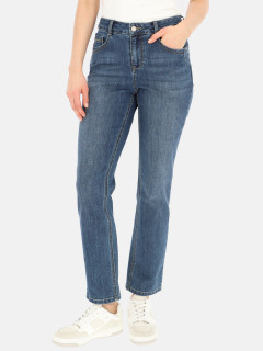  Niebieskie spodnie jeansowe z wysokim stanem Red Button Kate