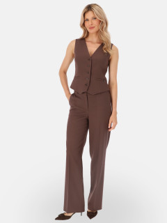  Brązowa kamizelka damska Selma od Potis & Verso Selma