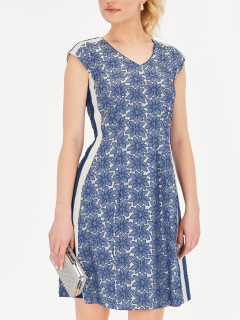  Żakardowa sukienka w kwiaty Potis & Verso Adelaida