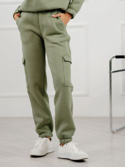 Spodnie dresowe z naszywanymi kieszeniami Azuri
