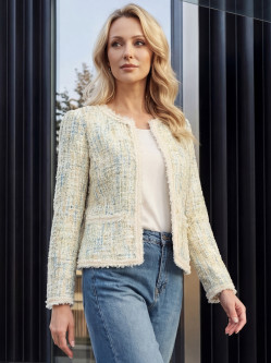 Elegancka pastelowa marynarka L’AF Iza