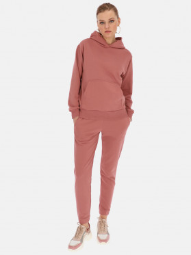 Różowe dzianinowe spodnie L'AF Bobi