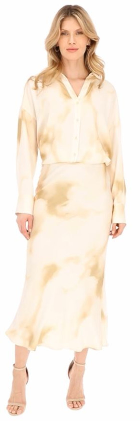 Elegancka długa spódnica Tie-Dye Rino & Pelle Metis