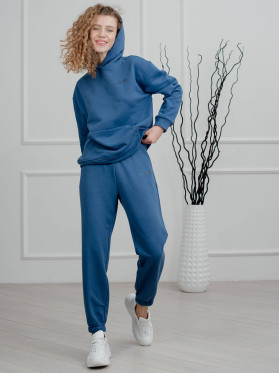 Bluza z kapturem i kieszenią kangurką Azuri