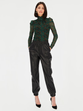 Spodnie wykonane z imitacji skóry L'AF Migle