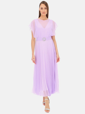 Elegancka plisowana sukienka midi L'AF Mary