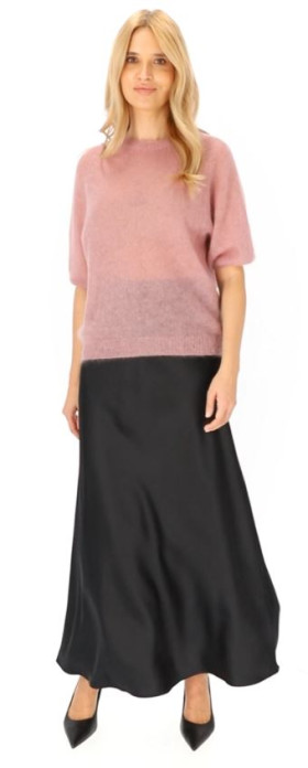 Różowy sweter moherowy damski L'AF Era