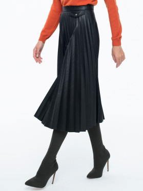 Plisowana spódnica solejka L'AF Riko
