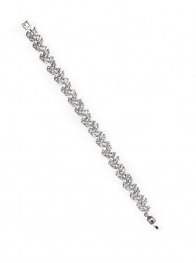 Efektowna bransoletka z cyrkoniami Potis & Verso