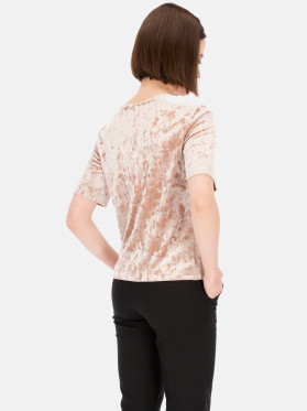 Welurowa bluzka damska Potis & Verso Hill