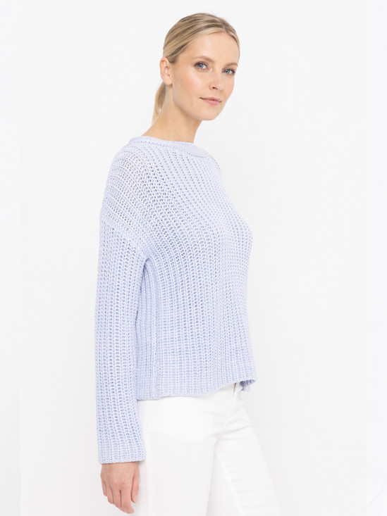  Niebieski sweter Deni Cler Milano