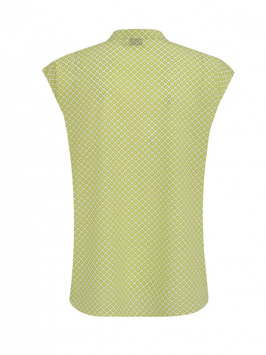  Bluzka w zielony geometryczny wzór Premiera Dona Meli