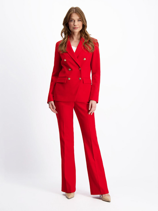  Czerwone spodnie damskie Lavard Woman 85220