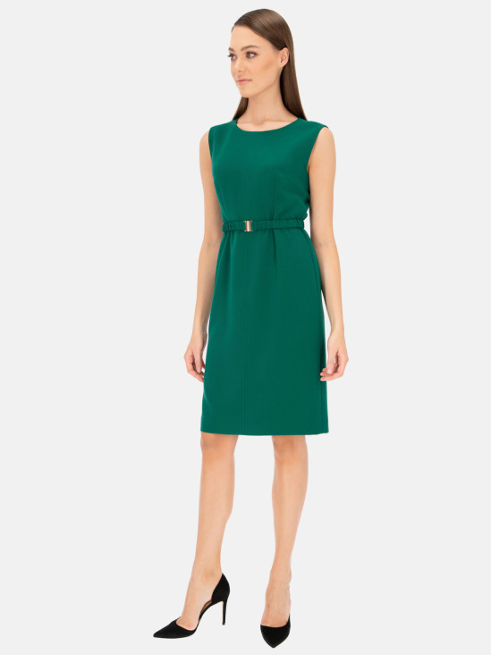  Zielona wizytowa sukienka L'AF Perri