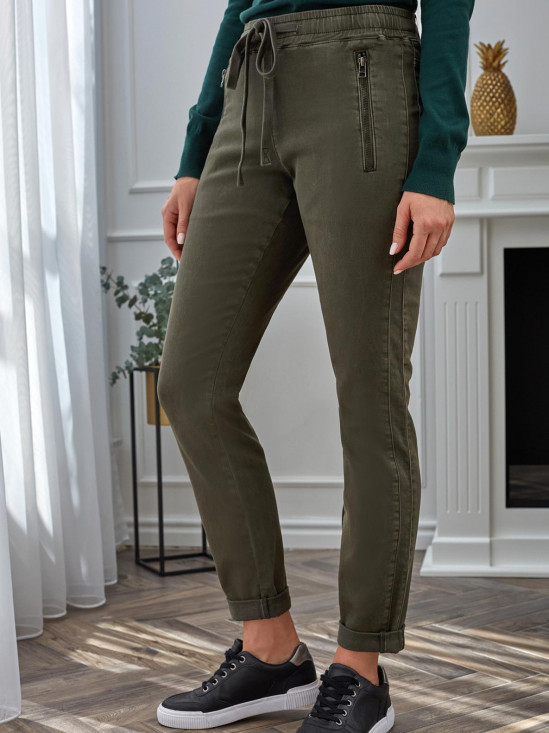  Trousers Red Button SRB2737 Tessy Jog