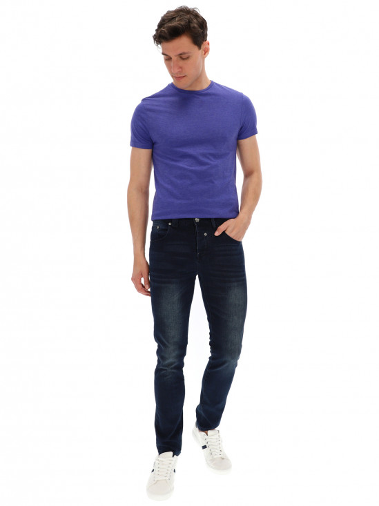  Spodnie jeansowe z przetarciami Desigual JON REP