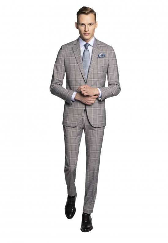  Suit Recman PATERNO 315 BR slim fit