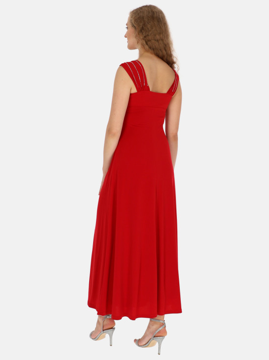  Długa czerwona suknia Potis & Verso Regina
